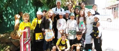 Dia de imersão na Língua Inglesa com culinária para alunos do 4º ano B Dia de imersão na Língua Inglesa com culinária para alunos do 4º ano B