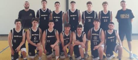 Equipe masculina sub-18 de basquete da IENH estreia com série invicta na LNBB