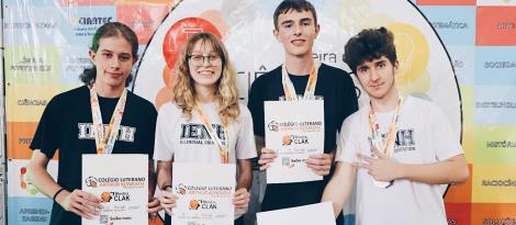 Estudantes da IENH são premiados na Mostraclak