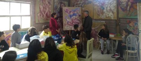 Estudantes da IENH têm momento cultural por meio de visita ao Ateliê de Artes Marcelo Zeni Estudantes da IENH têm momento cultural por meio de visita ao Ateliê de Artes Marcelo Zeni