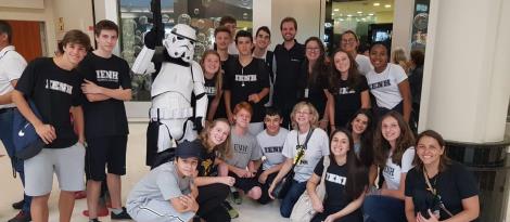 Estudantes da IENH visitam exposição NASA Science Days Estudantes da IENH visitam exposição NASA Science Days