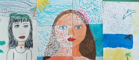 Estudantes da Unidade Oswaldo Cruz trabalham com obras de artistas gaúchos Estudantes da Unidade Oswaldo Cruz trabalham com obras de artistas gaúchos