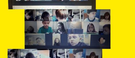 Estudantes participam de encontro on-line para compartilhar vivências com os colegas