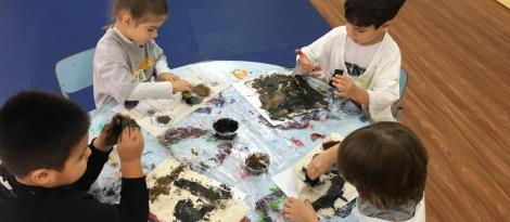 Evolução da escrita é trabalhada com as crianças da Educação Infantil  Evolução da escrita é trabalhada com as crianças da Educação Infantil