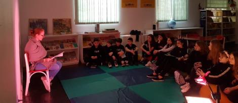 Hora do conto especial surpreende alunos escritores dos 6ºs anos Hora do conto especial surpreende alunos escritores dos 6ºs anos