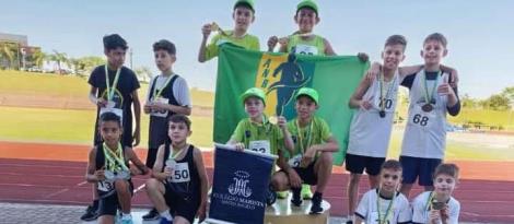 IENH conquista 10 medalhas no Campeonato Estadual sub-12 de Atletismo