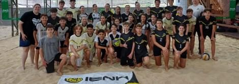 IENH domina os jogos da Olimpíada Escolar na modalidade voleibol de praia