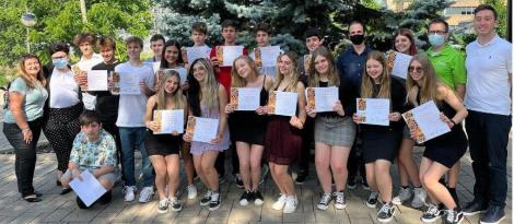 Intercâmbio no Canadá: grupo de estudantes é formado no Summer Camp Learn English & Discover Canada