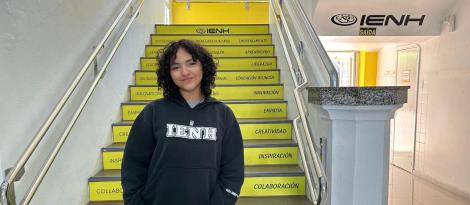 Intercambista mexicana compartilha experiências vividas na IENH Intercambista mexicana compartilha experiências vividas na IENH