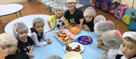 Níveis 2 da Educação Infantil têm programação especial de Páscoa na Unidade Pindorama