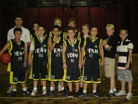 Equipes de Basquete da IENH ficam entre as primeiras colocadas da Liga Hamburguense