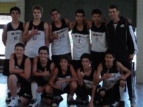 Equipe de Basquete da IENH representa Novo Hamburgo e é Campeã do Jirguinhos 2007