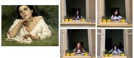 Períodos da história da arte são estudados por meio de releituras fotográficas Períodos da história da arte são estudados por meio de releituras fotográficas