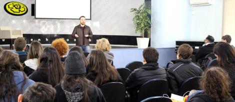 Produção audiovisual é tema de palestras para alunos do Ensino Médio