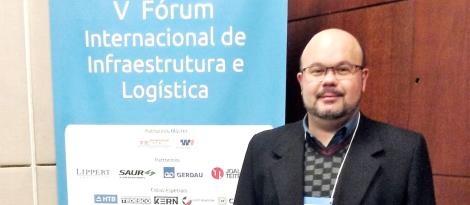 Professor da IENH participa do V Fórum Internacional de Infraestrutura e Logística
