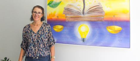 Professora da IENH mostra obras no Espaço Cultural Albano Hartz