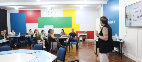 Professores da Unidade Fundação Evangélica participam de treinamento do Bernoulli Professores da Unidade Fundação Evangélica participam de treinamento do Bernoulli