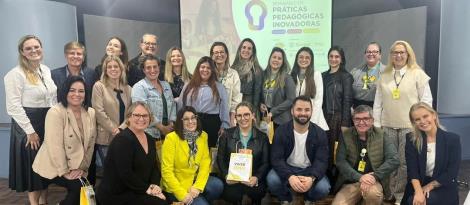 Professores da IENH são premiados no Seminário de Práticas Inovadoras