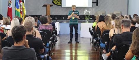 Seminário Pedagógico marca o início das atividades para os professores da Educação Básica Seminário Pedagógico marca o início das atividades para os professores da Educação Básica