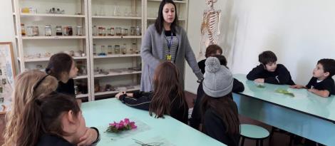 Turma da Unidade Pindorama se aproxima da natureza por meio de aula no laboratório de ciências Turma da Unidade Pindorama se aproxima da natureza por meio de aula no laboratório de ciências