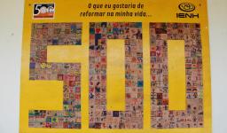 Placa comemorativa do Pindorama 